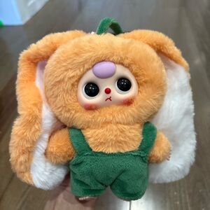 Orange baby three bunny keychain from the where’s the spring collection!